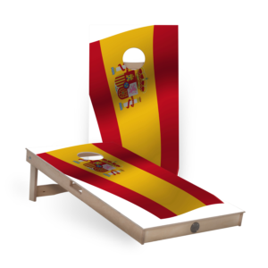 CORNHOLE BOARDS - SPANISH FLAG