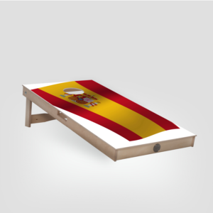 Cornhole Board - Spanish flag