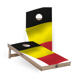 Cornhole set - Belgium flag