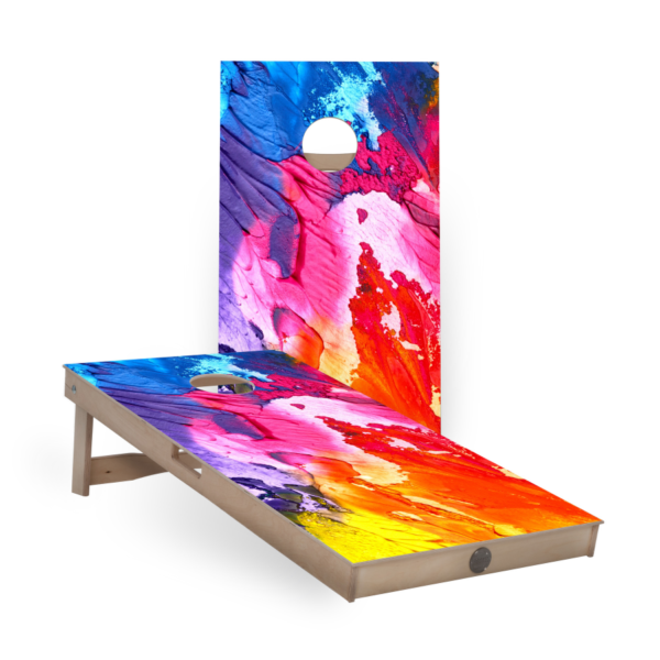 Cornhole boards - abstract