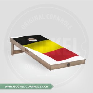 Cornhole Board - Belgium flag