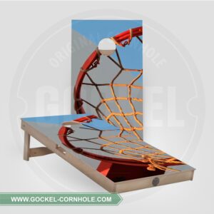 Cornhole boards - basketball