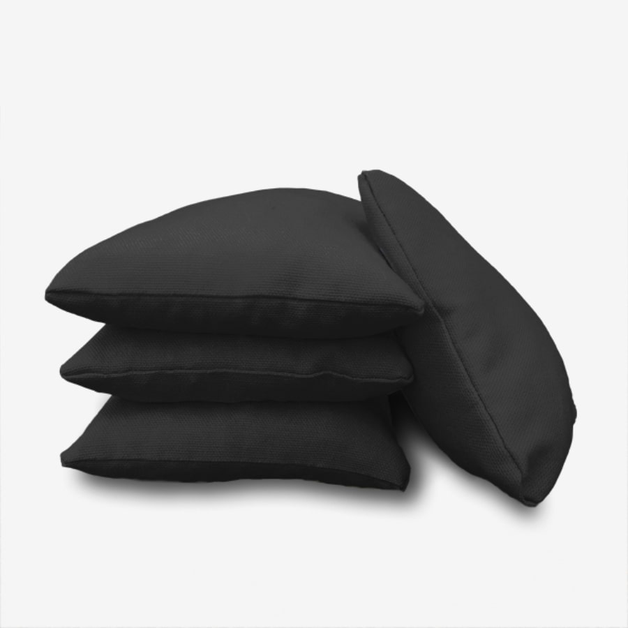 1 set van 4 Cornhole bags - zwart