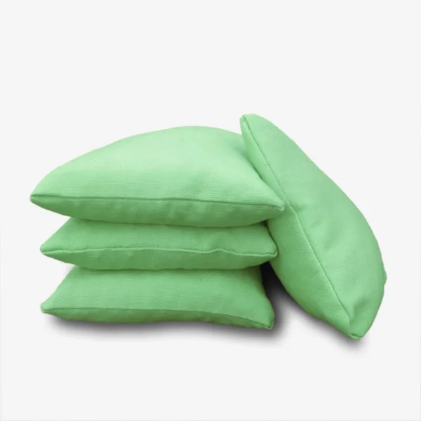 Set of 4 GREEN cornhole bags