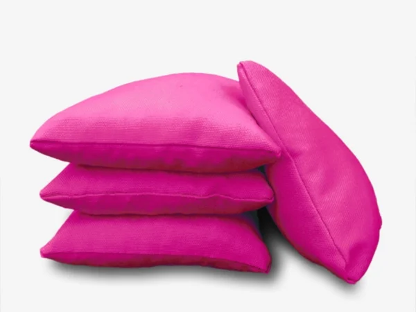 Set of 4 PINK cornhole bags
