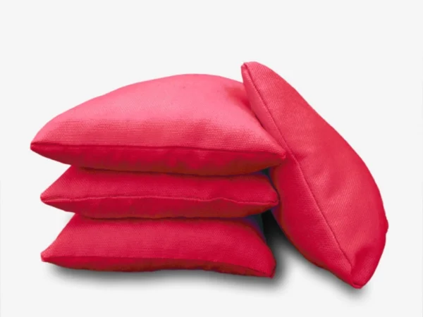 Set of 4 RED cornhole bags