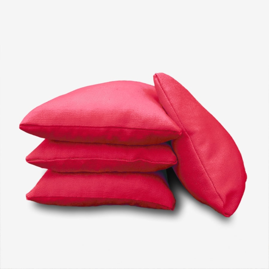 1 set van 4 Cornhole bags - rood