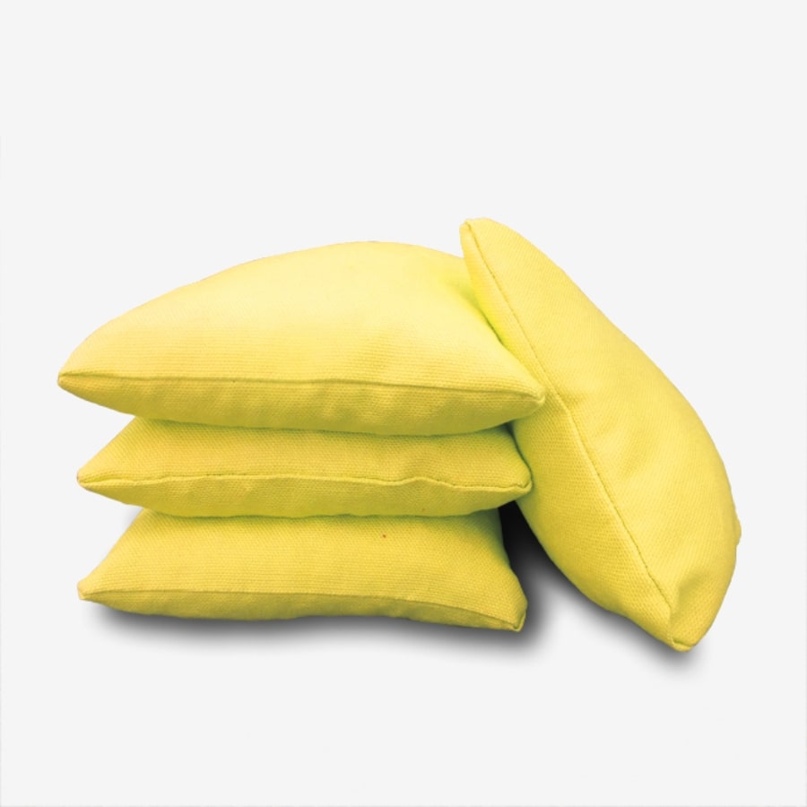 1 set van 4 Cornhole bags - geel