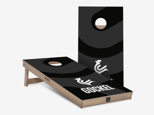 Cornhole boards with GOCKEL logo, to play at every event!