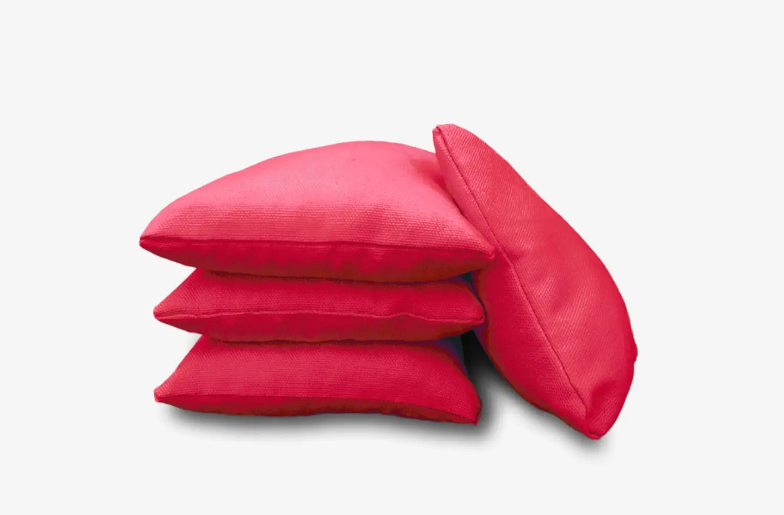 Set of 4 RED cornhole bags