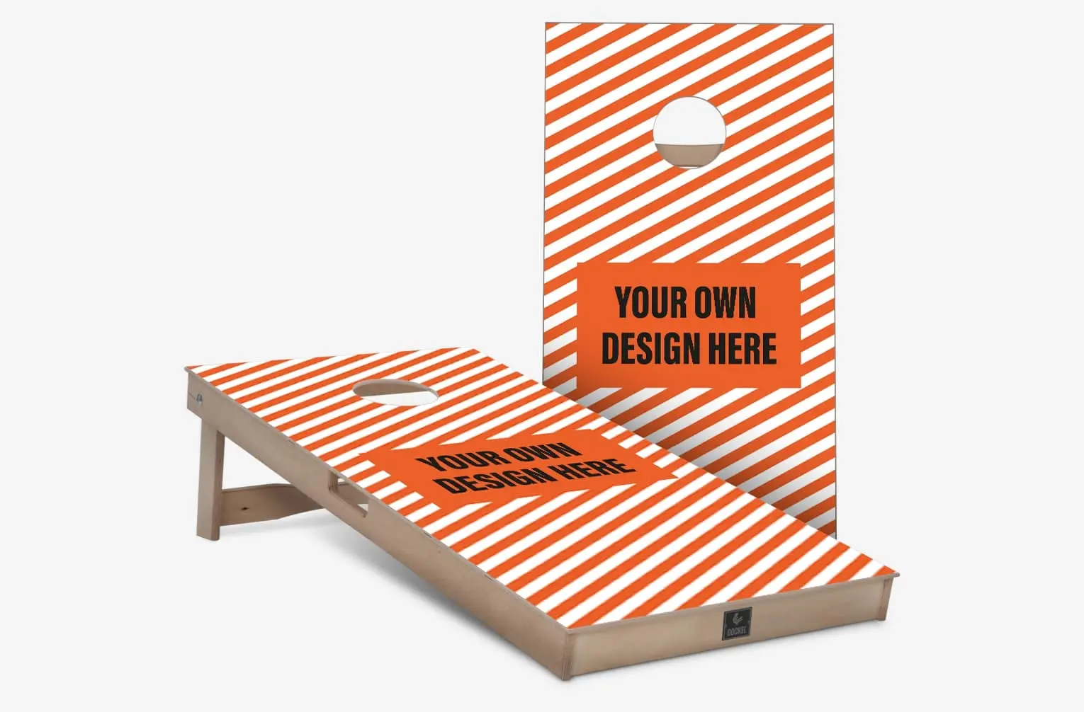 Set cornhole boards custom - own design