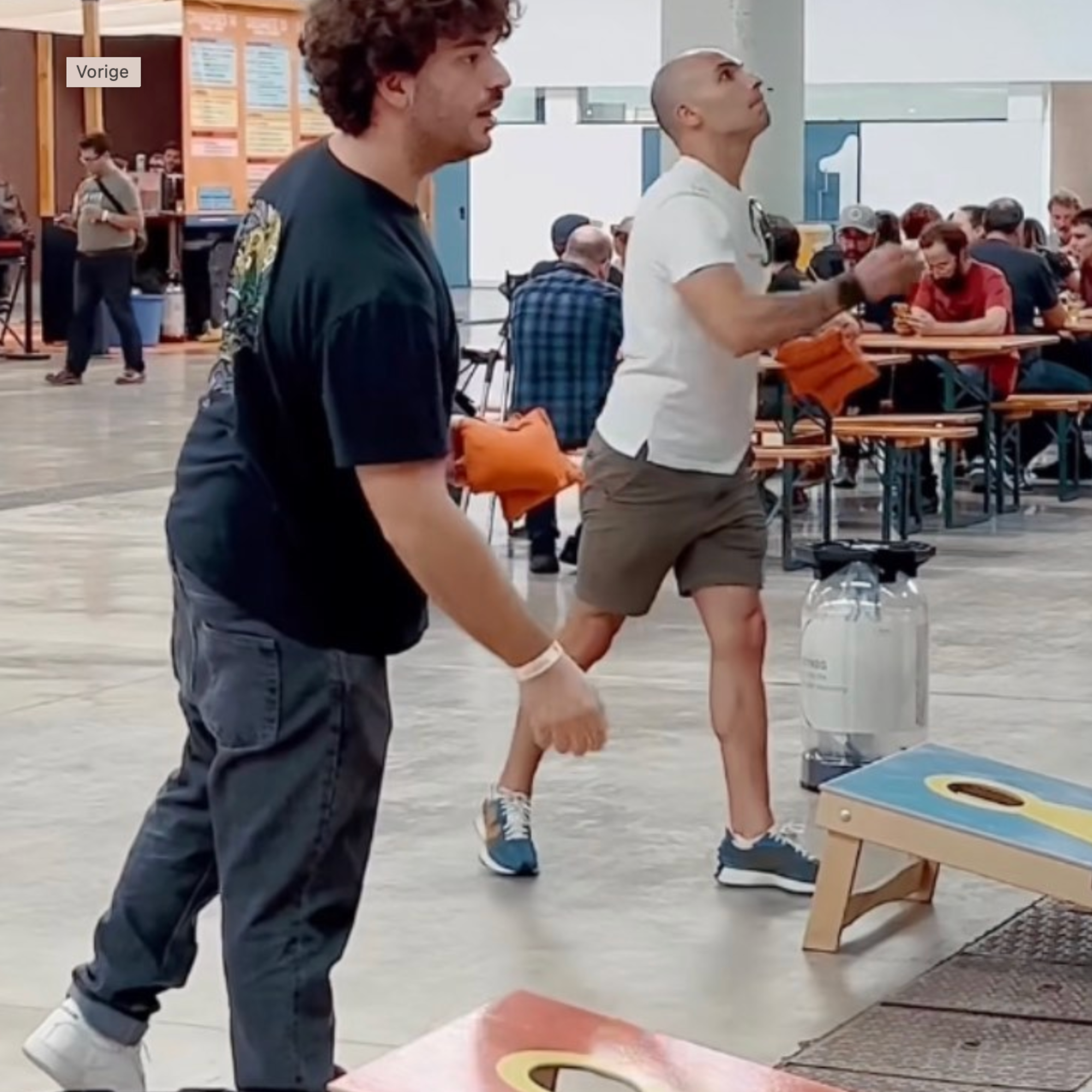Barcelona Beer Festival - cornhole